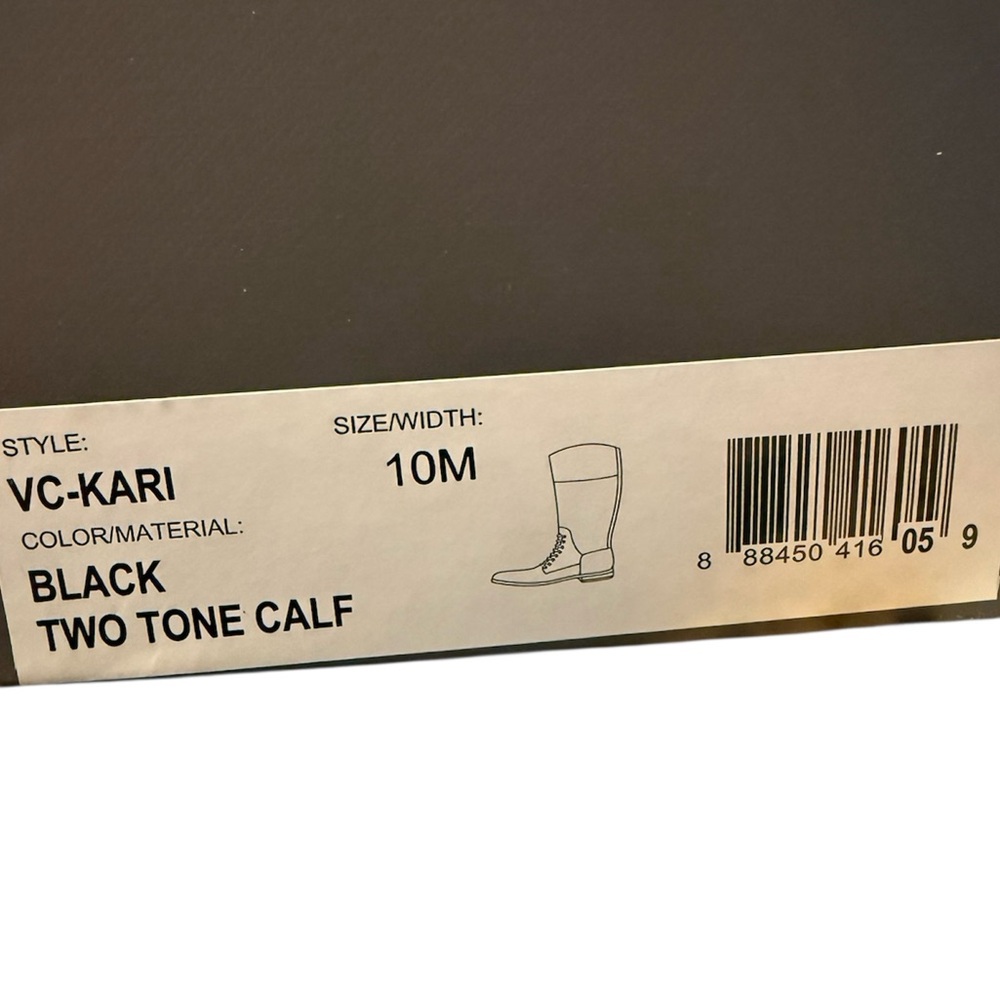 VINCE CAMUTO Kari Tall Riding Boots Black NIB Size 10 - Picture 6 of 6